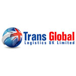 carshipuk Logo von Trans Global Logistics UK Limited mit einem Globus und der britischen Flagge.